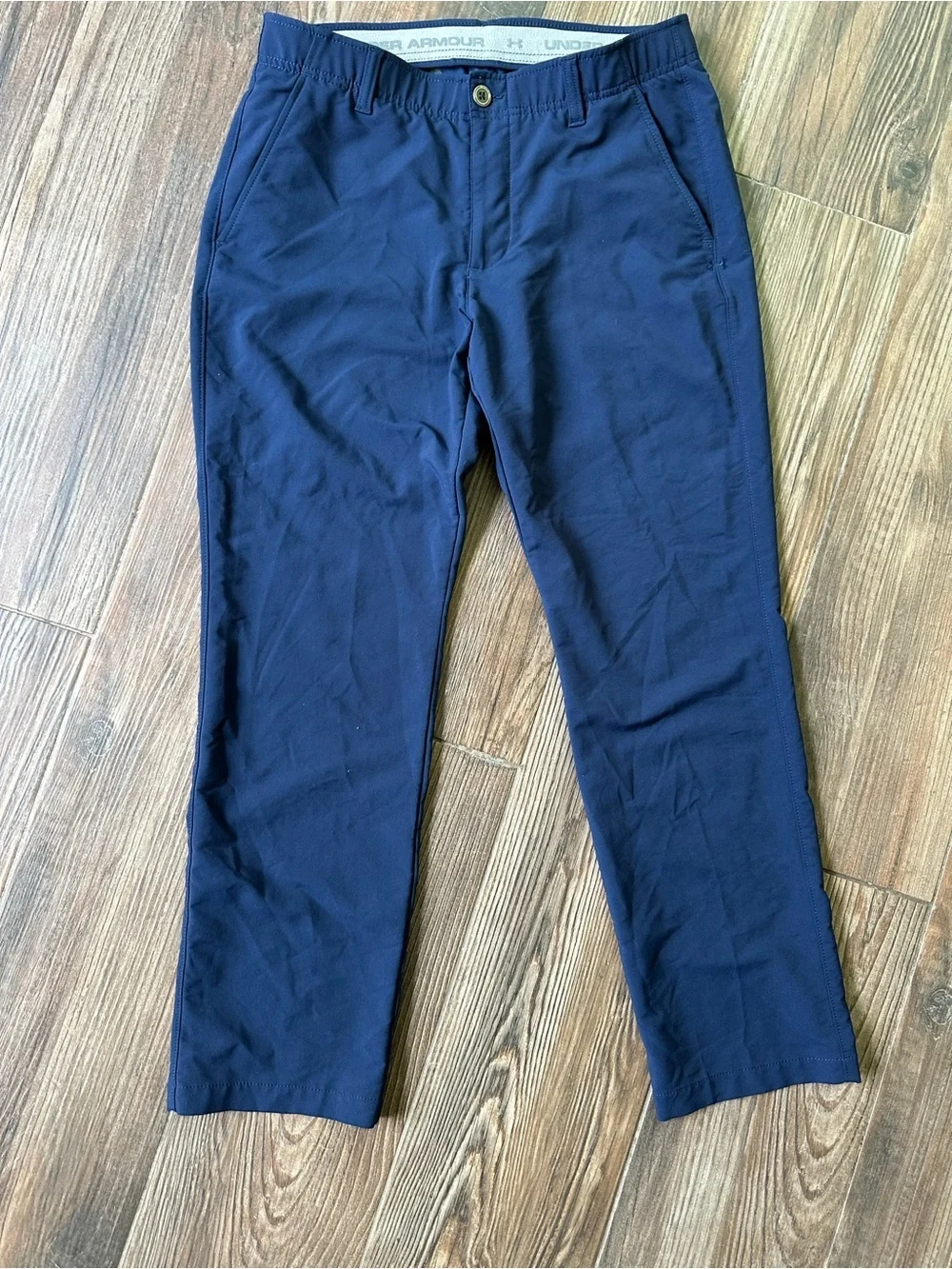 Under Armour Men's Trousers Navy Chinos - Performance Stretch Golf Pants